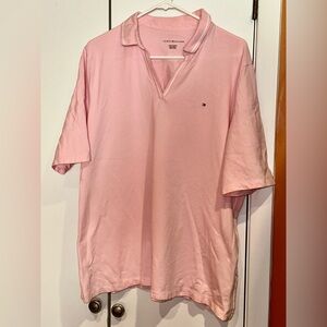 Tommy Hilfiger Pink Polo Shirt Classic Fit